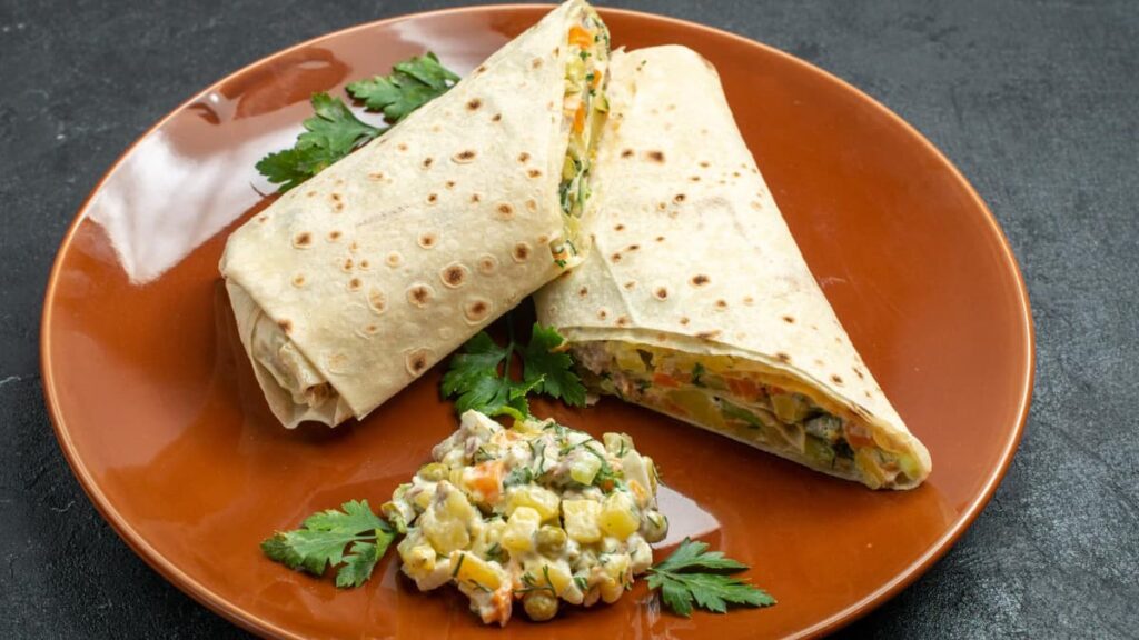 The 10-Minute Mediterranean Wrap 