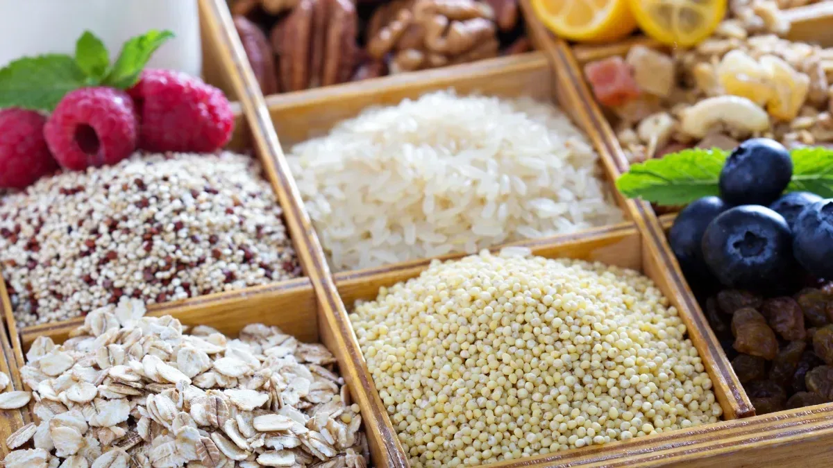 Whole Grains (Quinoa and Oats)